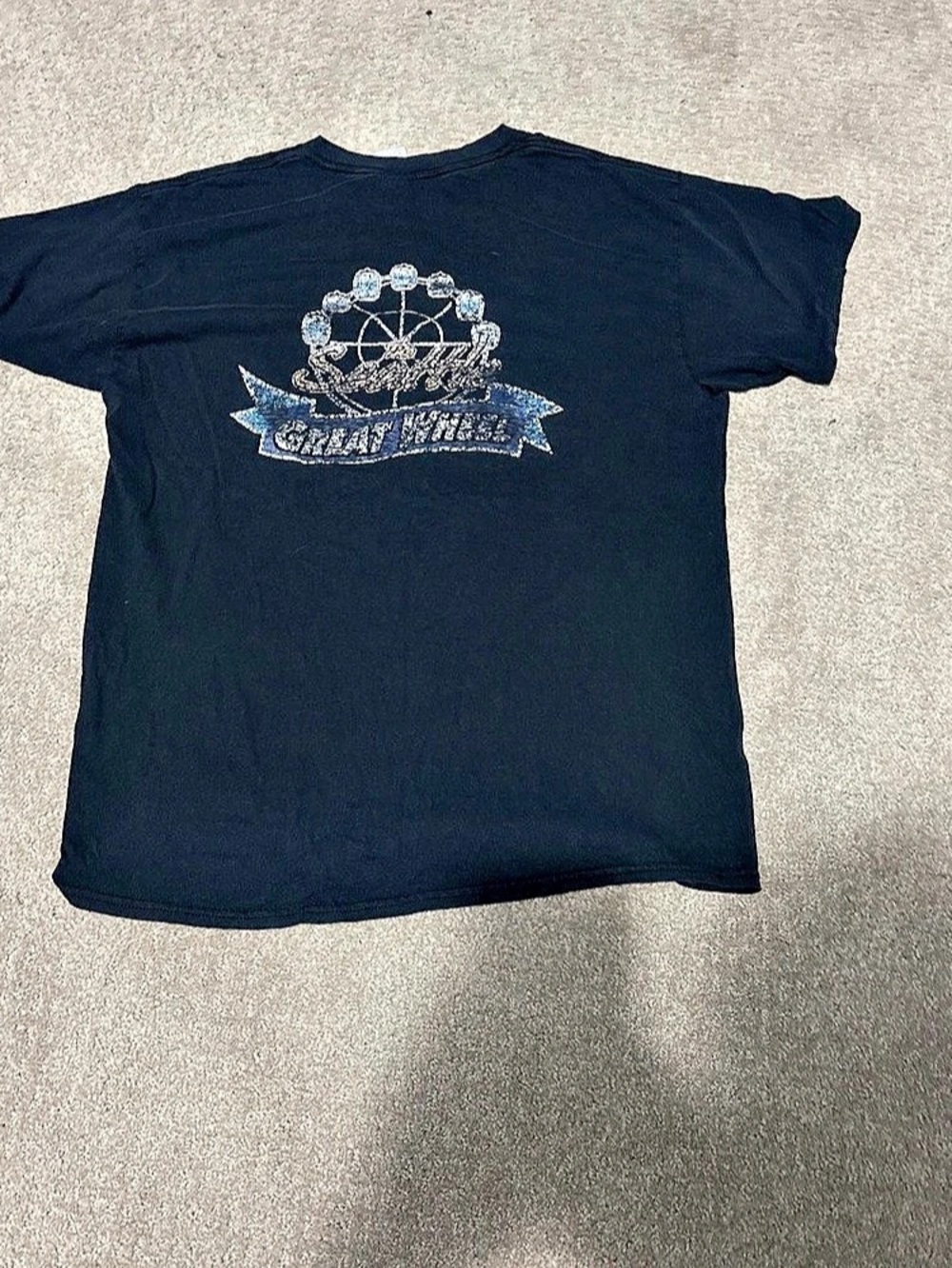 Gildan Graphic Short Sleeve Tee Black Size Large